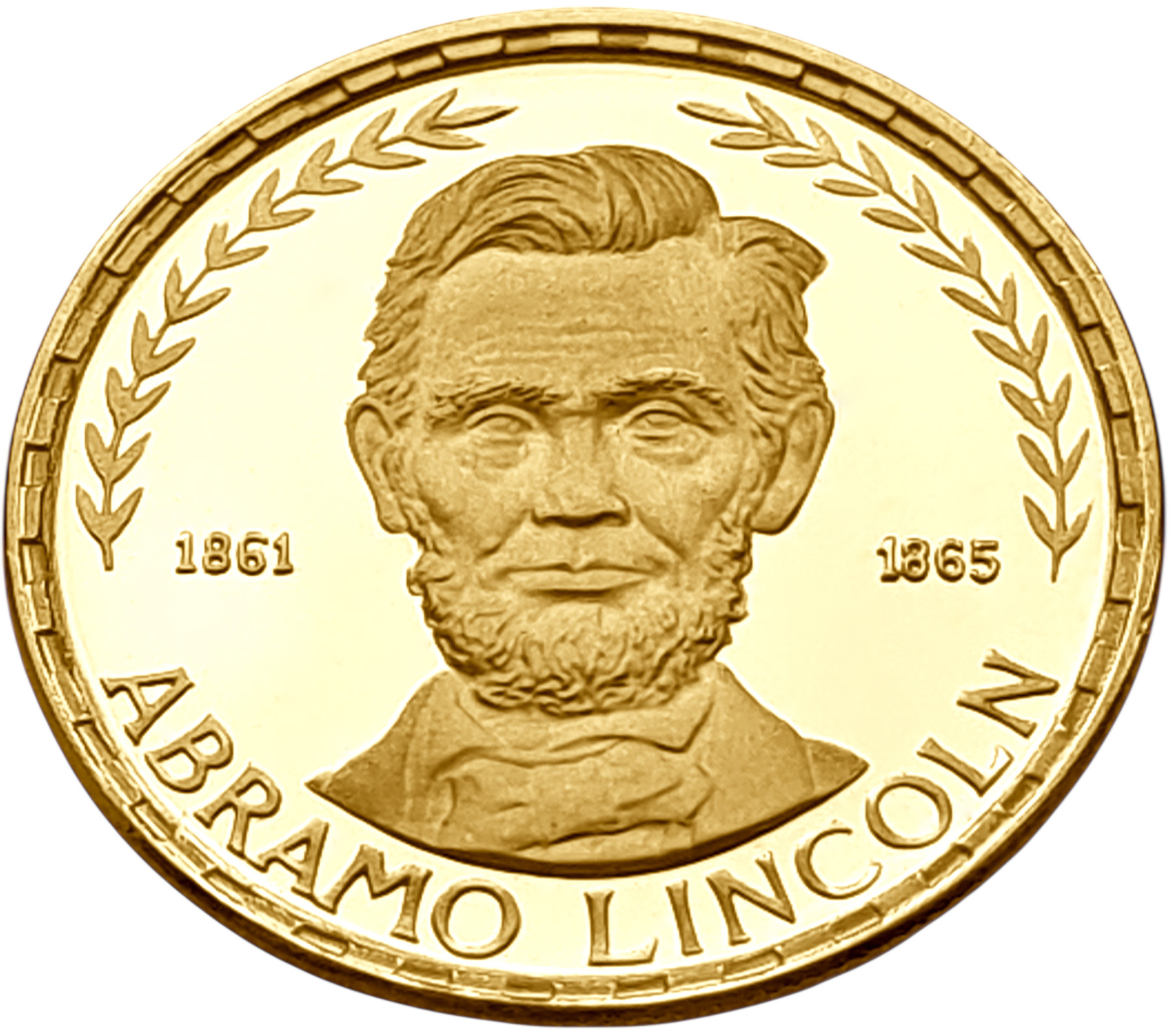 картинка Экваториальная Гвинея. 500 Песет 1970 г. Золото 7.05 г*0.900 0.204 oz. Линкольн! Пруф! от магазина Одежда+