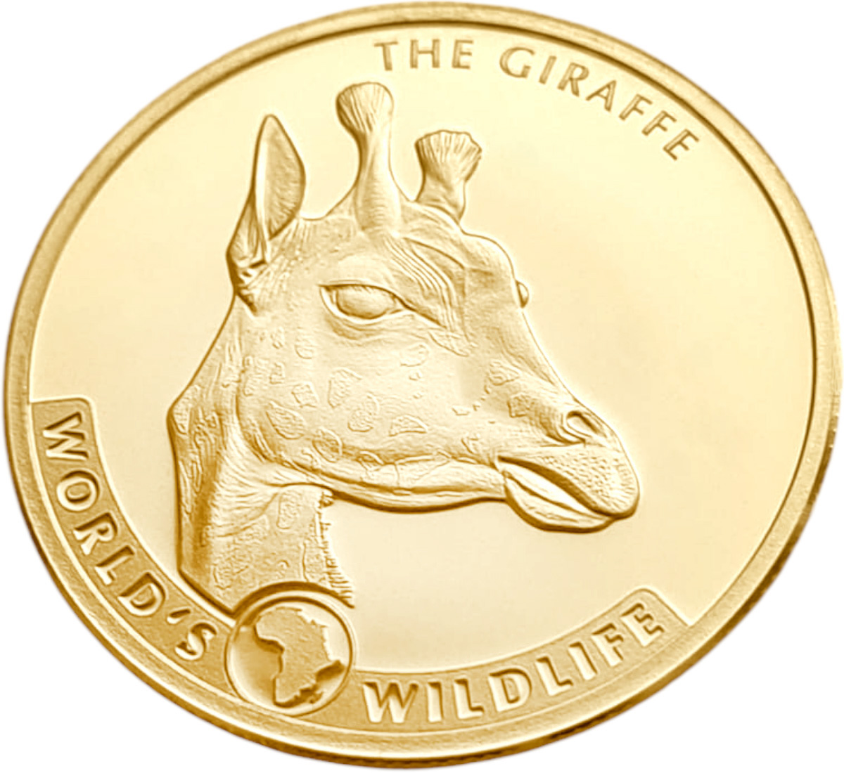 картинка Демократическая Республика Конго. 20 Франков 2024г. Золото 3.11 г*0.999 0.1 oz. Жираф! от магазина Одежда+