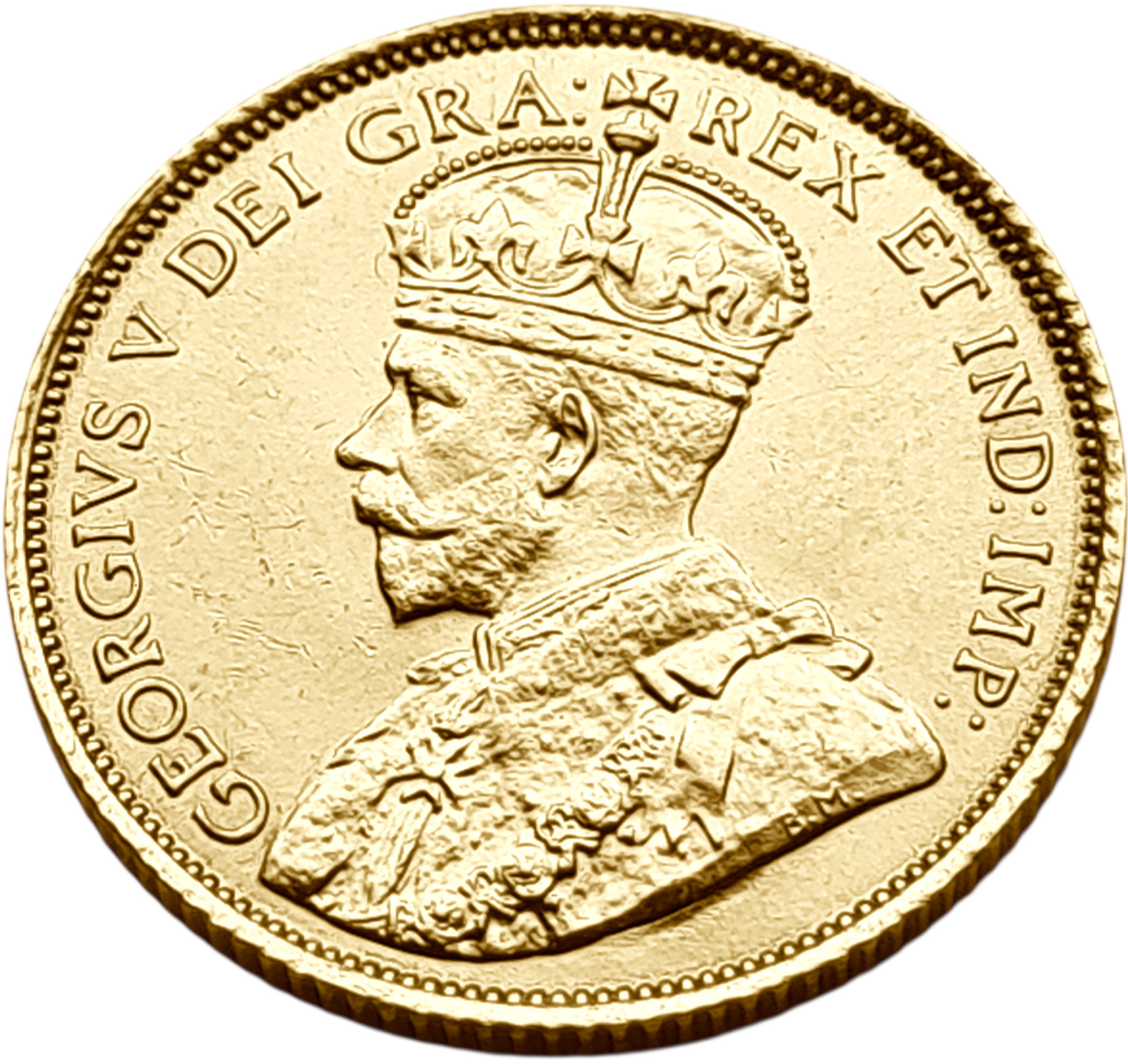 картинка Канада. 5 Долларов 1912 г. Золото. 8.36 г*0.900 0.2419 oz. от магазина Одежда+