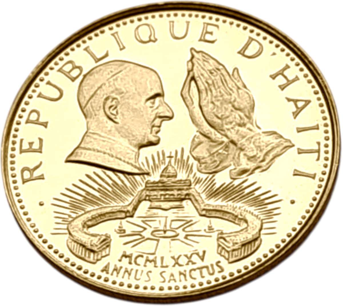 картинка Гаити. 200 Гурдов 1974 г. Золото. 2.91г*0.900 0.0842 oz. Пруф! от магазина Одежда+