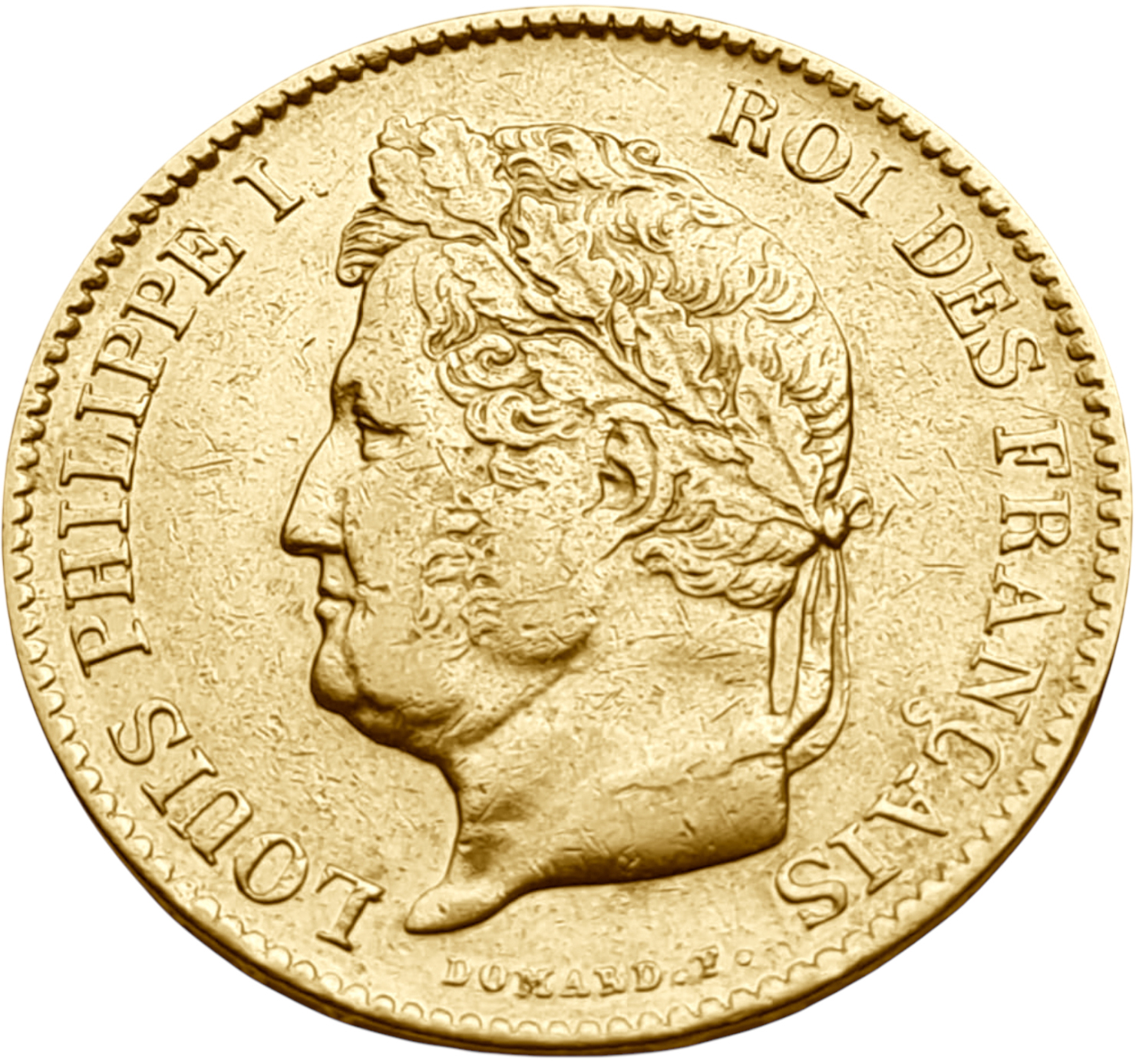 картинка Франция. 40 Франков 1834 г. Золото. 12.90322 г*0.900 0.3734 oz. от магазина Одежда+