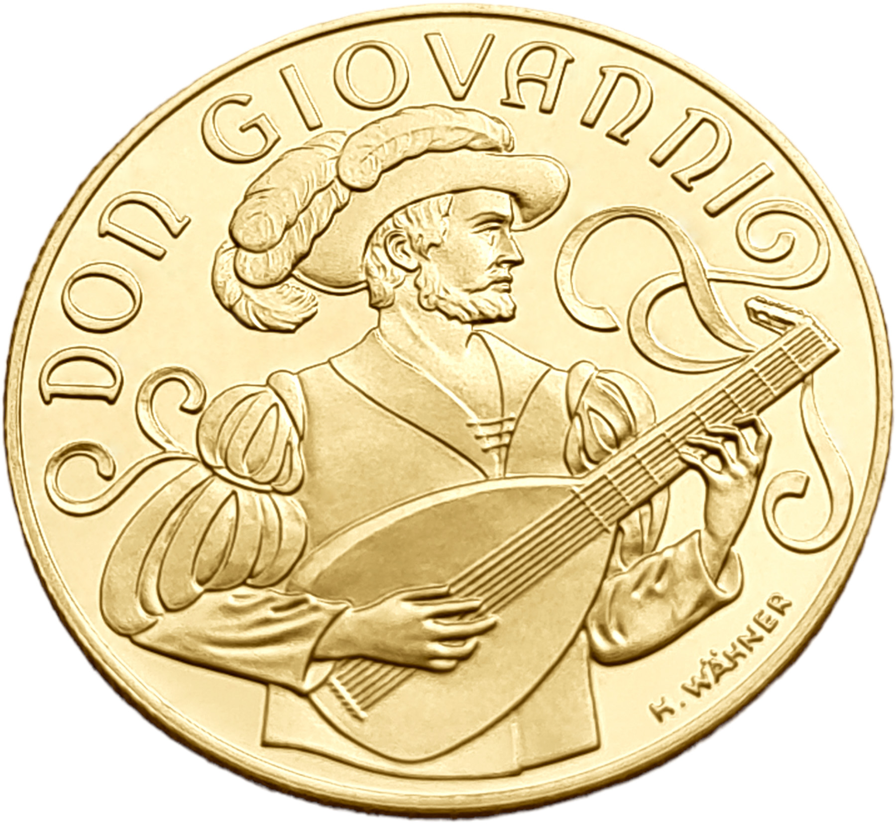 картинка Австрия. 500 Шиллингов 1991 г. Золото. 8.11 г*0.986 0.2571 oz. Моцарт! Дон Жуан! от магазина Одежда+