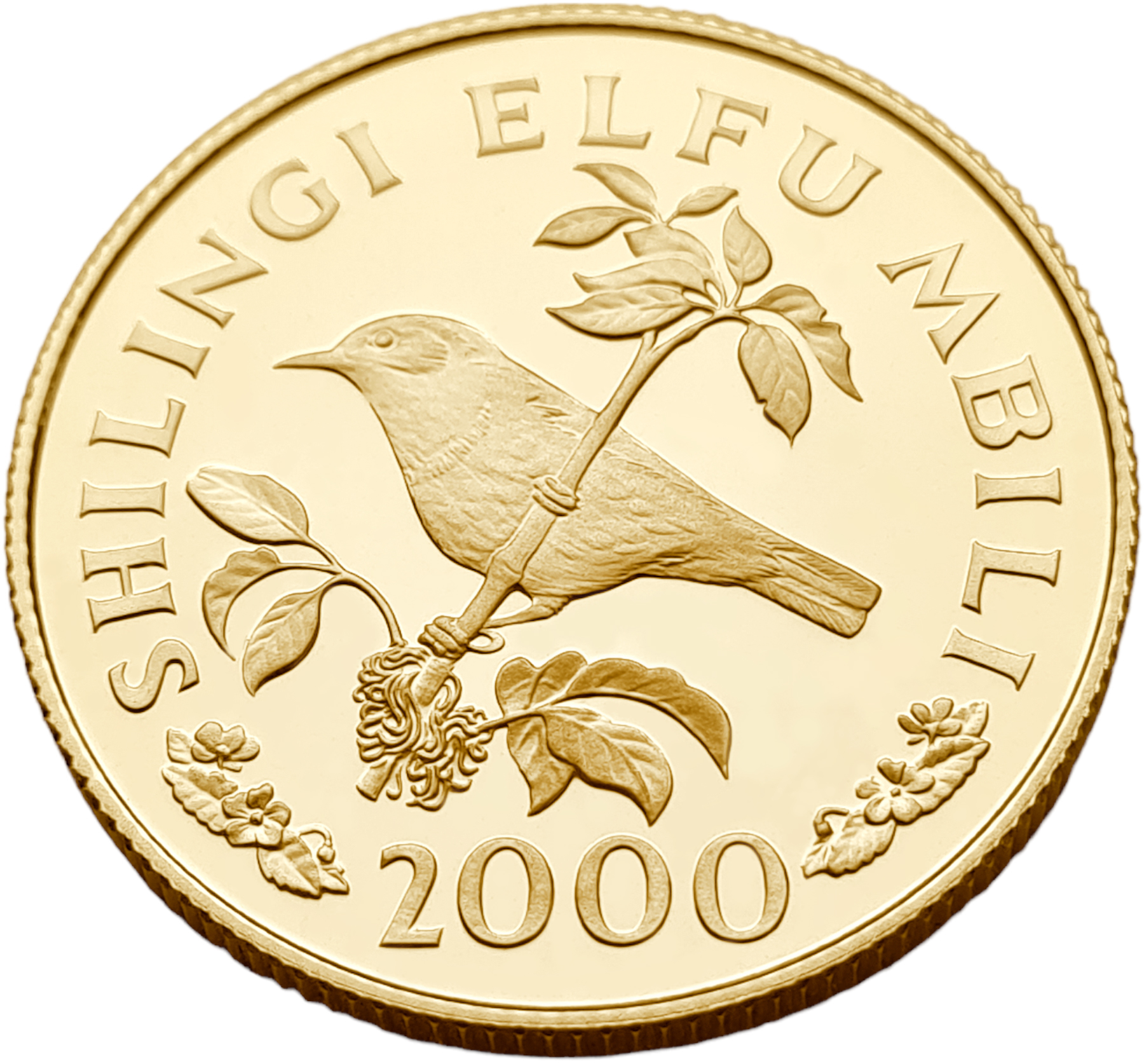 картинка Танзания. 2000 Шиллингов 1986 г. Золото. 15.98 г*0.917 0.4711 oz. от магазина Одежда+