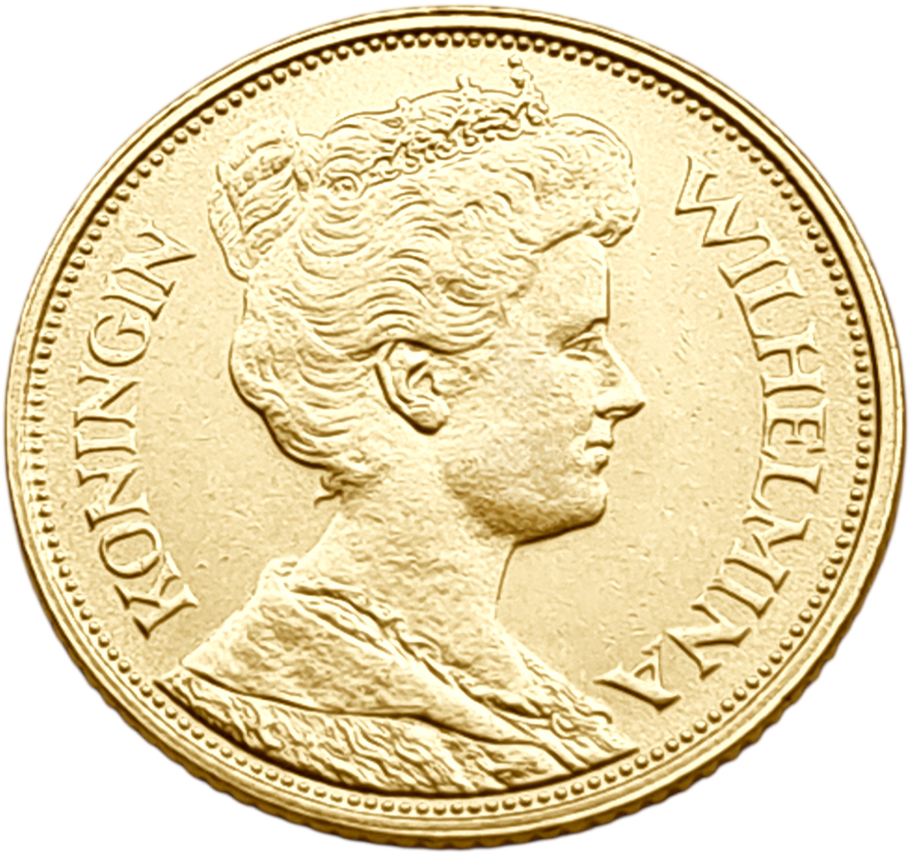 картинка Нидерланды. 5 Гульденов 1912 г. Золото. 3.36 г*0.900 0.0972 oz. от магазина Одежда+