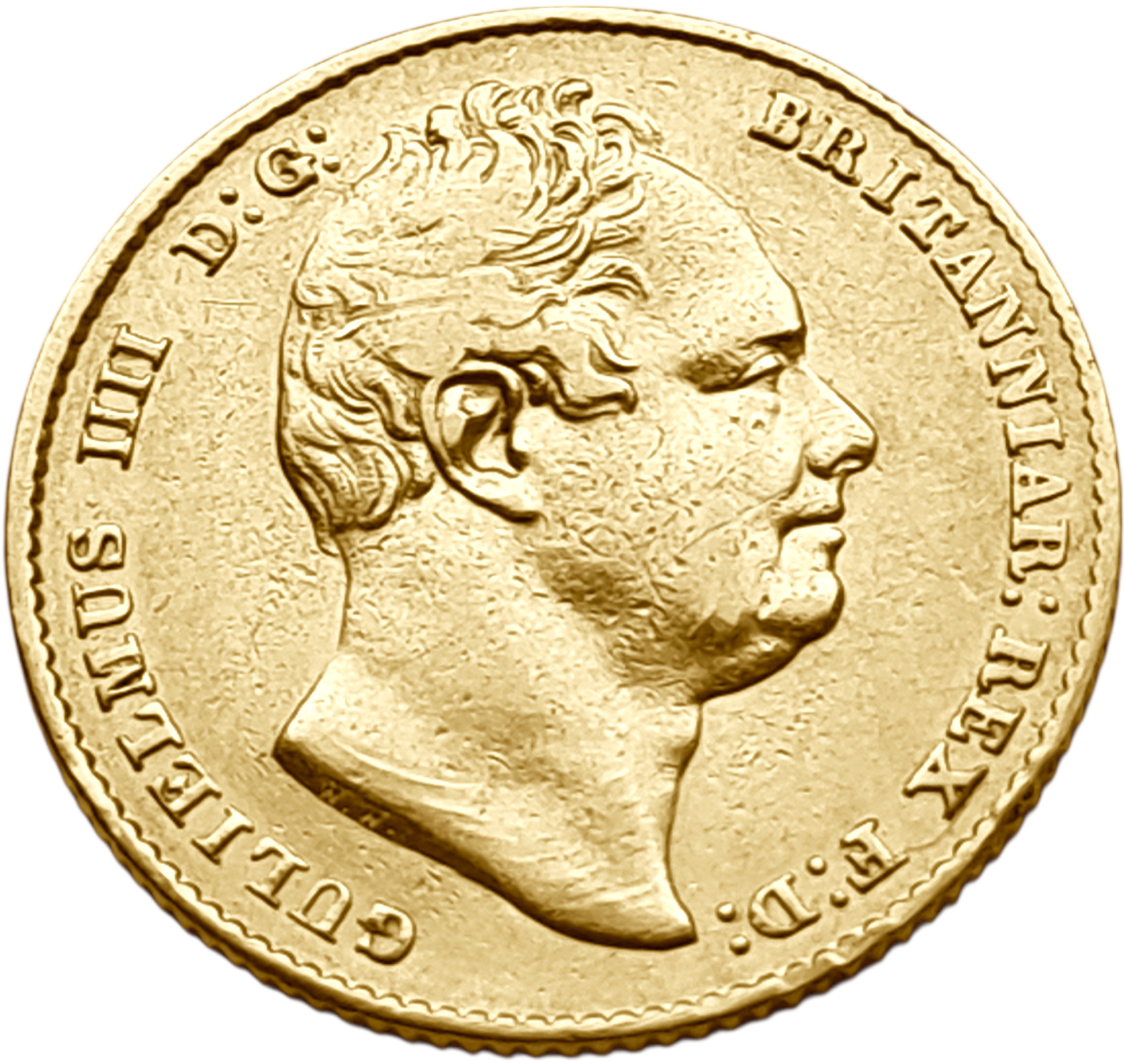 картинка Великобритания. 1 Соверен 1832 г. Золото. 7.99 г*0.9167 0.2355 oz. от магазина Одежда+