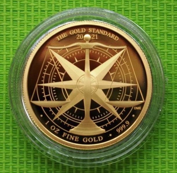 картинка 100 фунтов 2021г. Великобритания. 200-лет золотому стандарту от магазина Одежда+