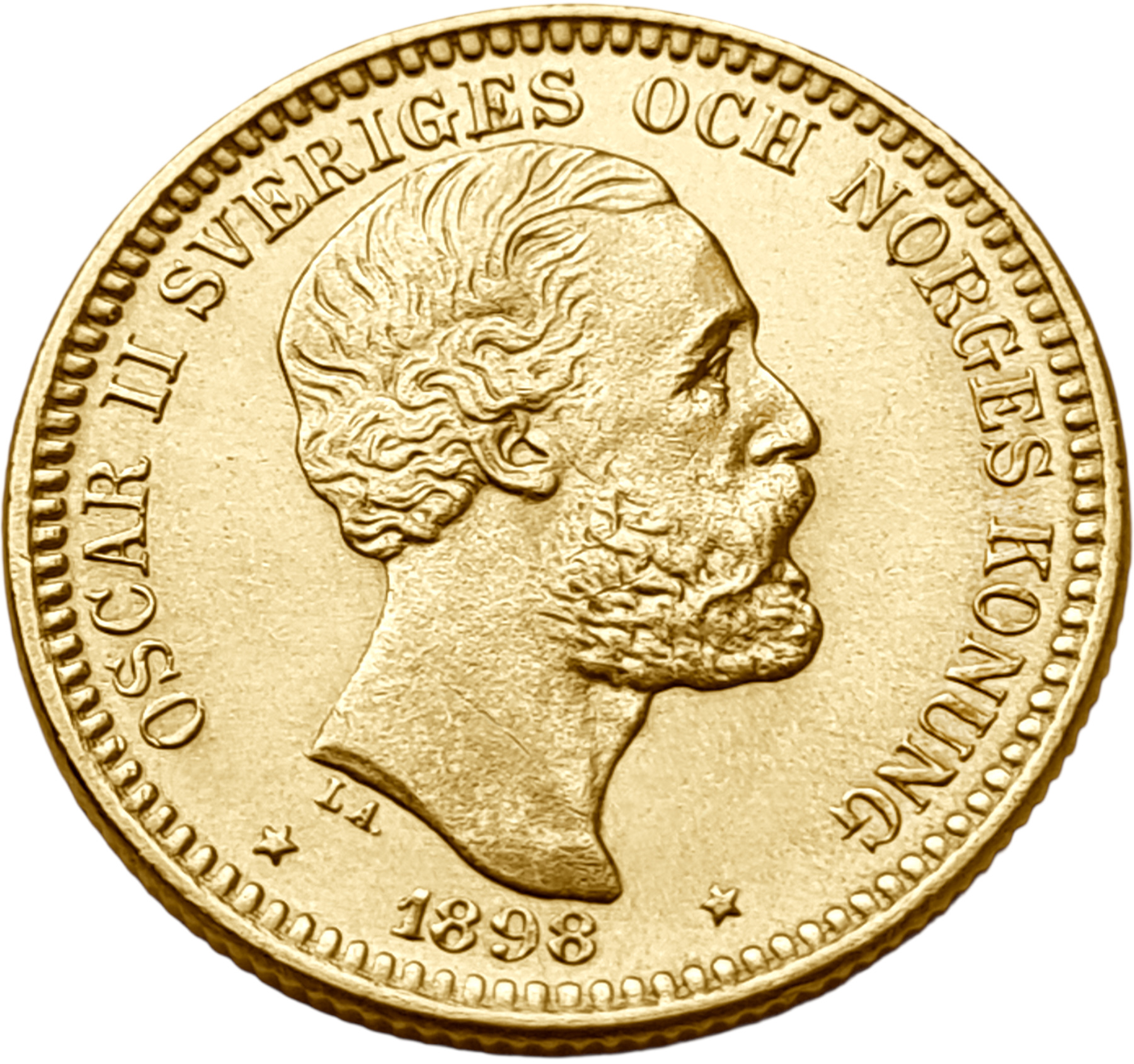 картинка Швеция. 20 Крон 1898 г. Золото. 8.9606 г*0.900 0.2593 oz. от магазина Одежда+