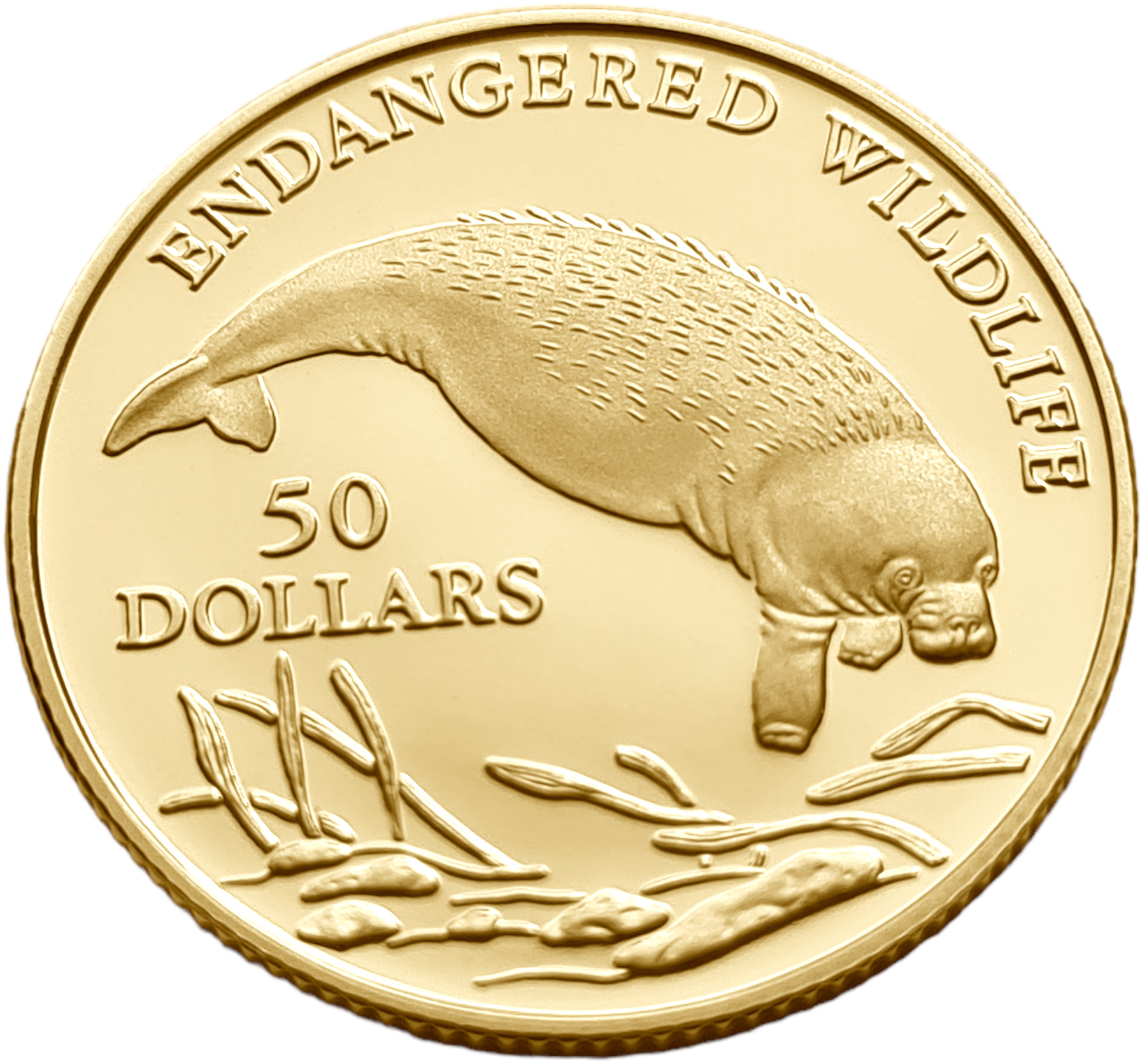 картинка Науру. 50 Долларов 1995 г. Золото. 7.776 г*0.5833 0.1458 oz. Пруф! от магазина Одежда+