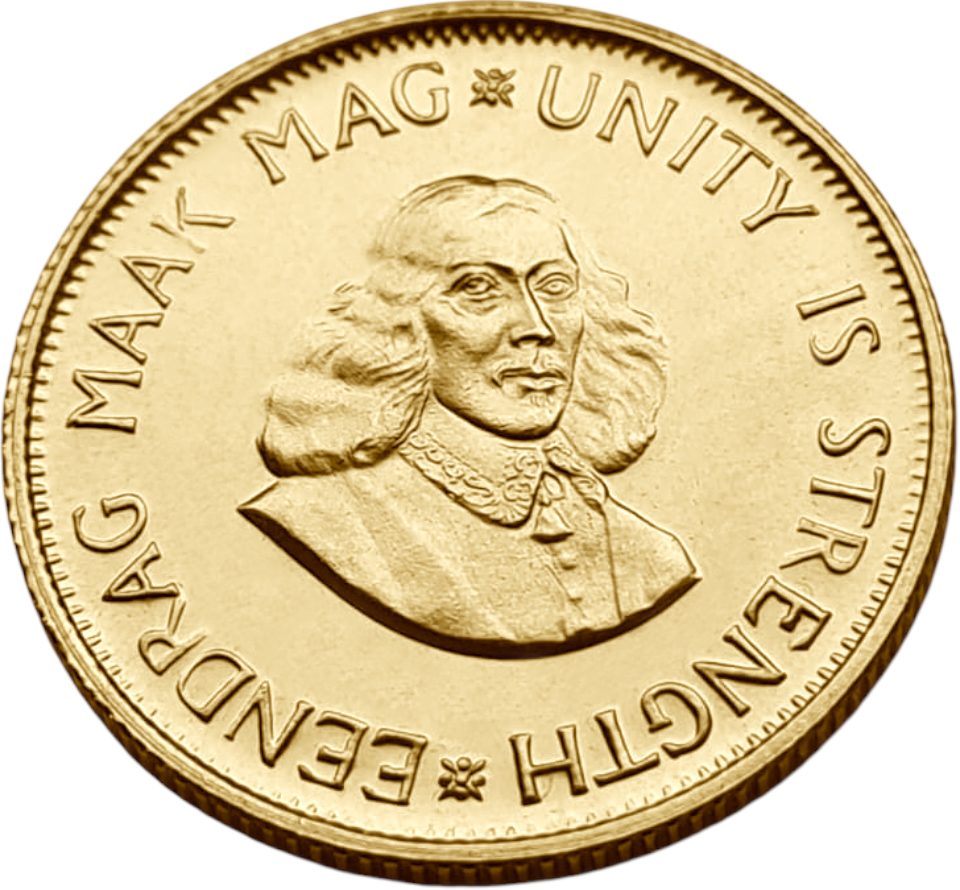 картинка ЮАР. 2 Ранда 1974 г. Золото 7.99 г*0.917 0.2356 oz. от магазина Одежда+
