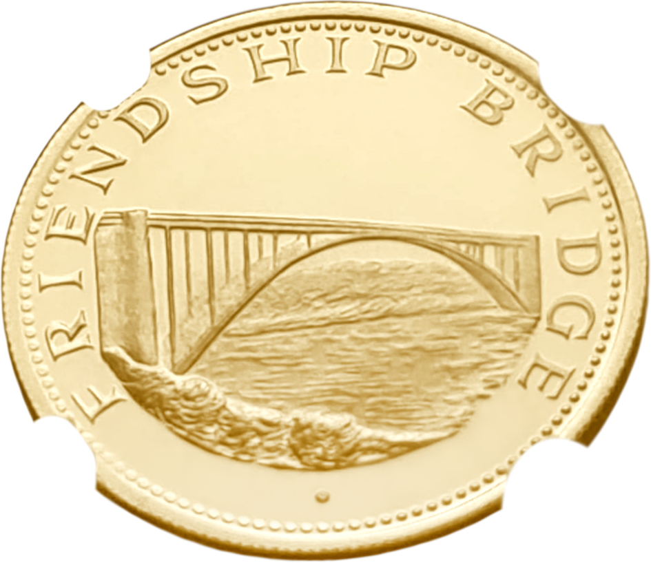 картинка Парагвай. 1500 Гуарани 1975 г. Золото. 10.7 г*0.900 0.3096 oz. СЛАБ NGC PF 68 ULTRA CAMEO! от магазина Одежда+