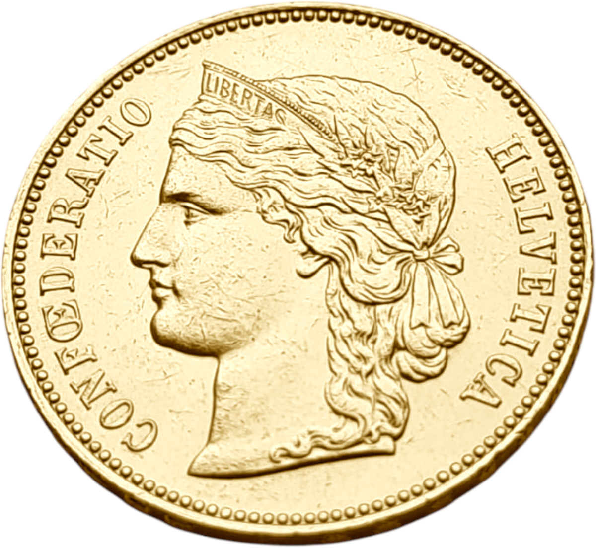 картинка Швейцария. 20 Франков 1894 г. Золото. 6.452 г*0.900 0.1867 oz. от магазина Одежда+