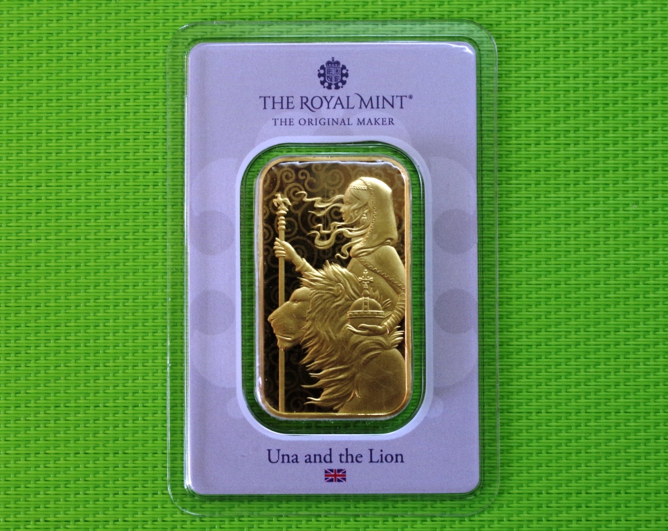 картинка Великобритания Уна и Лев 2021г. Одна унция. Золото. RRR от магазина Одежда+
