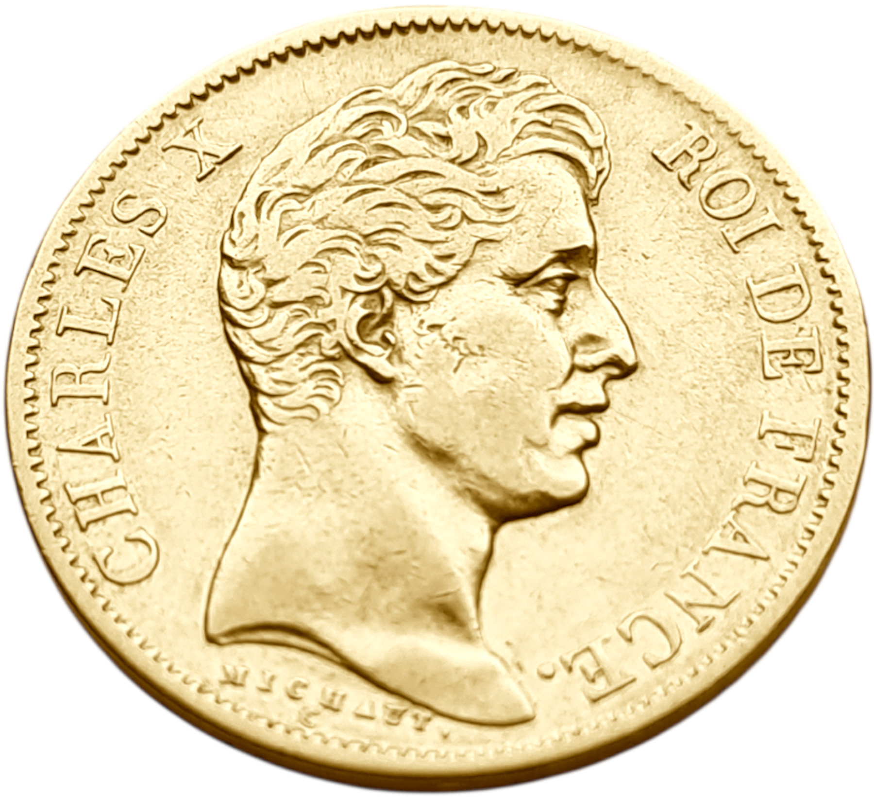 картинка Франция. 40 Франков 1828 г. Золото. 12.9039 г*0.900 0.3734 oz. от магазина Одежда+