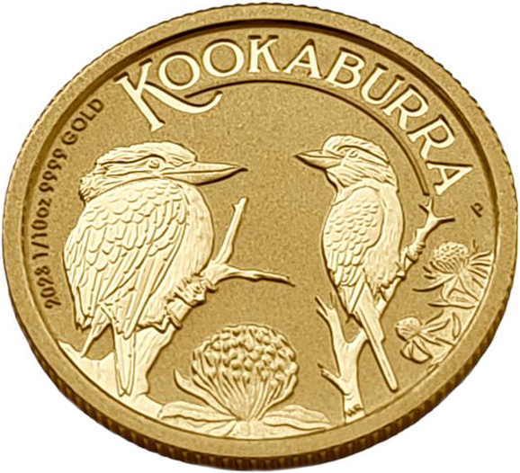 картинка Австралия. 15 Долларов 2023 г. Золото. 3.11 г*0.9999 0.1 oz. Кукабара! от магазина Одежда+
