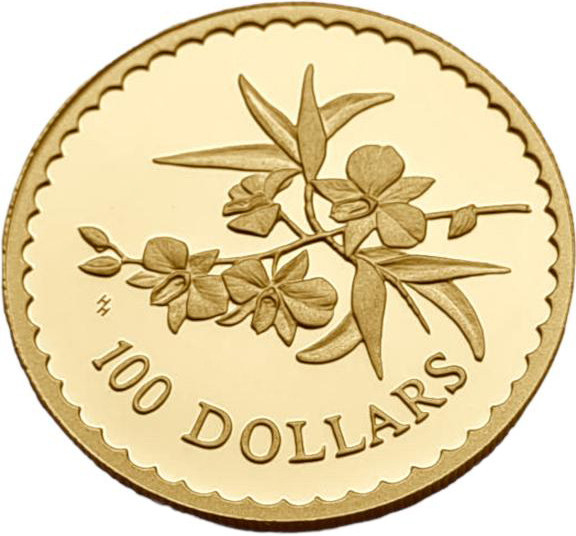 картинка Австралия. 100 Долларов 2000г. Золото 10.37г*0.999 0.3331 oz. Оригинальная Коробка и Сертификат! Пруф! от магазина Одежда+