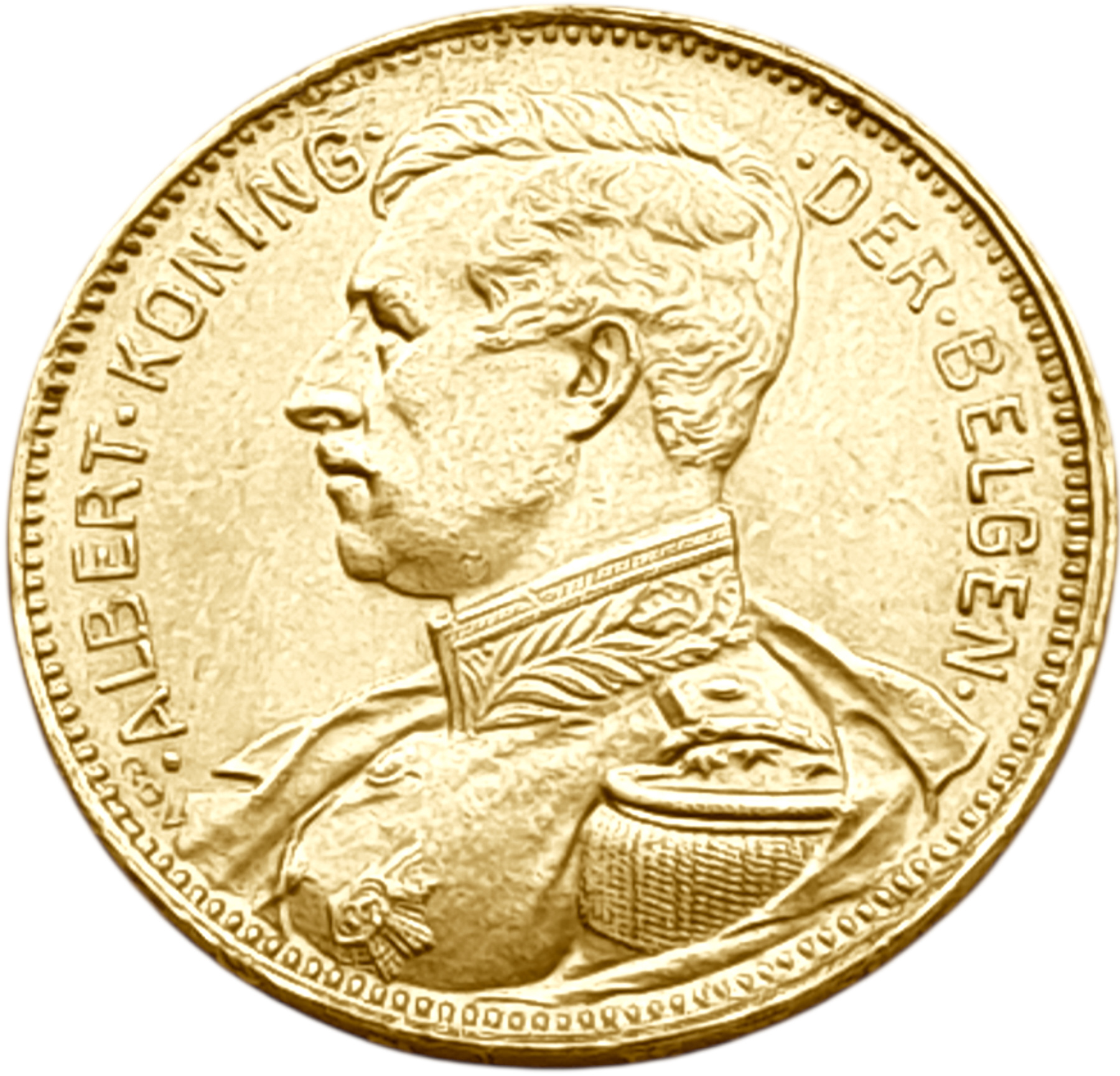 картинка Бельгия. 20 Франков 1914 г. Золото. 6.4516 г*0.900 0.1866 oz. от магазина Одежда+