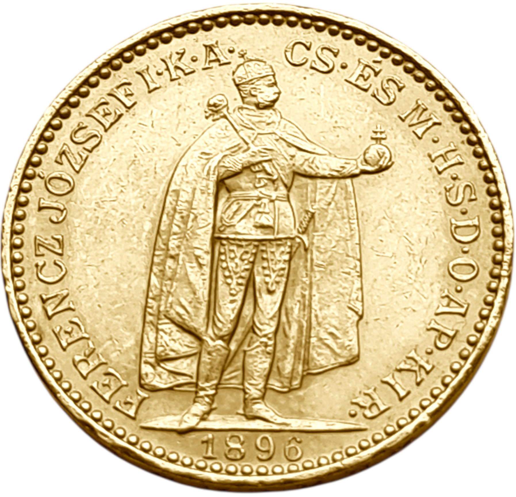 картинка Венгрия. 20 Корон 1896 г. Золото. 6.775 г*0.900 0.196 oz. от магазина Одежда+