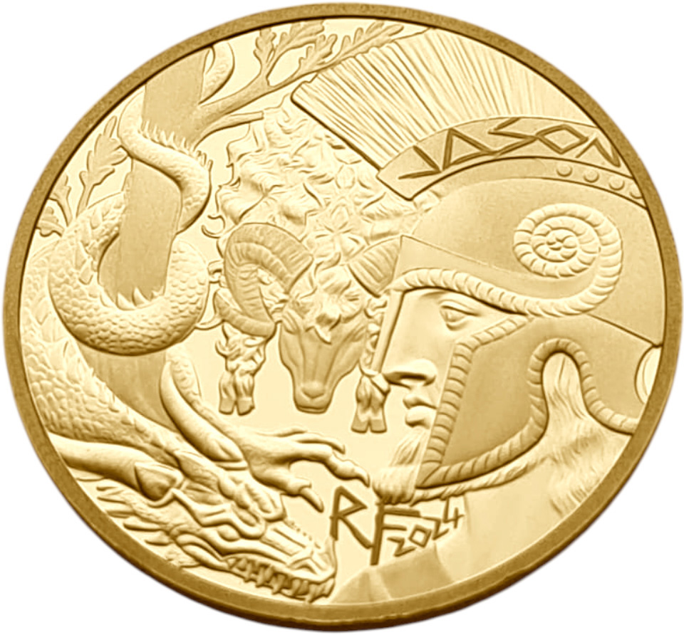 картинка Франция. 50 Евро 2024 г. Золото. 7.78 г*0.999 0.25 oz. Золотое Руно! от магазина Одежда+