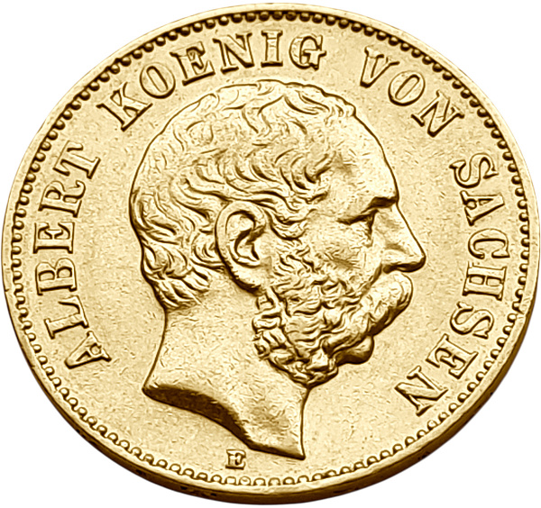 картинка Саксония. 20 Марок 1894 г. Золото. 7.965 г*0.900 0.2305 oz. от магазина Одежда+