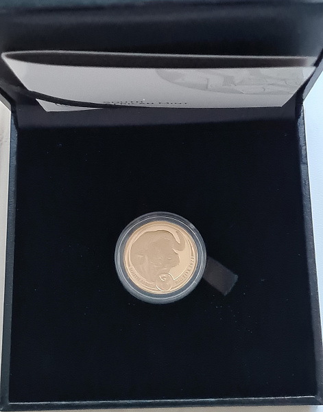 картинка ЮАР. 50 Рандов 2023г. Золото. 7.78г*0.9999 0.25 oz. Большая Пятерка II. Буйвол! Коробка, Сертификат! от магазина Одежда+ 3