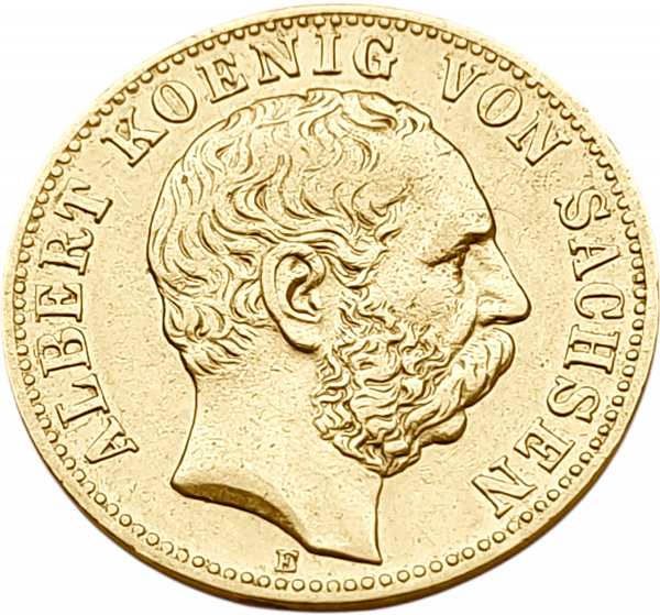 картинка Саксония. 10 Марок 1891 г. Золото. 3.982 г*0.900 0.1152 oz. от магазина Одежда+