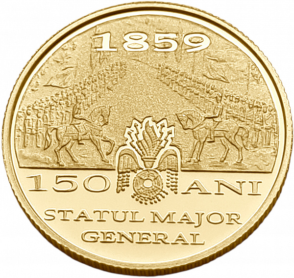картинка Румыния. 100 Леев 2009 г. Золото. 6.452 г*0.999 0.2072 oz. Тираж 250 ЭКЗ! от магазина Одежда+ 2