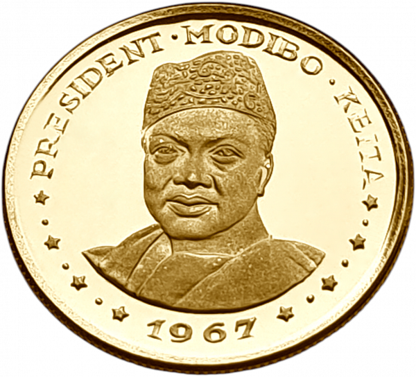 картинка Мали. 10 Франков 1967 г. Золото. 3.2 г*0.900 0.0926 oz. от магазина Одежда+